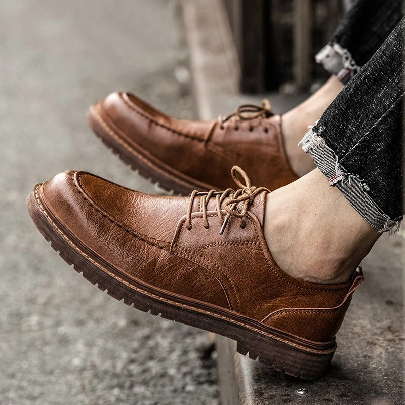Echte Leder Westwell Lowcut Schuhe