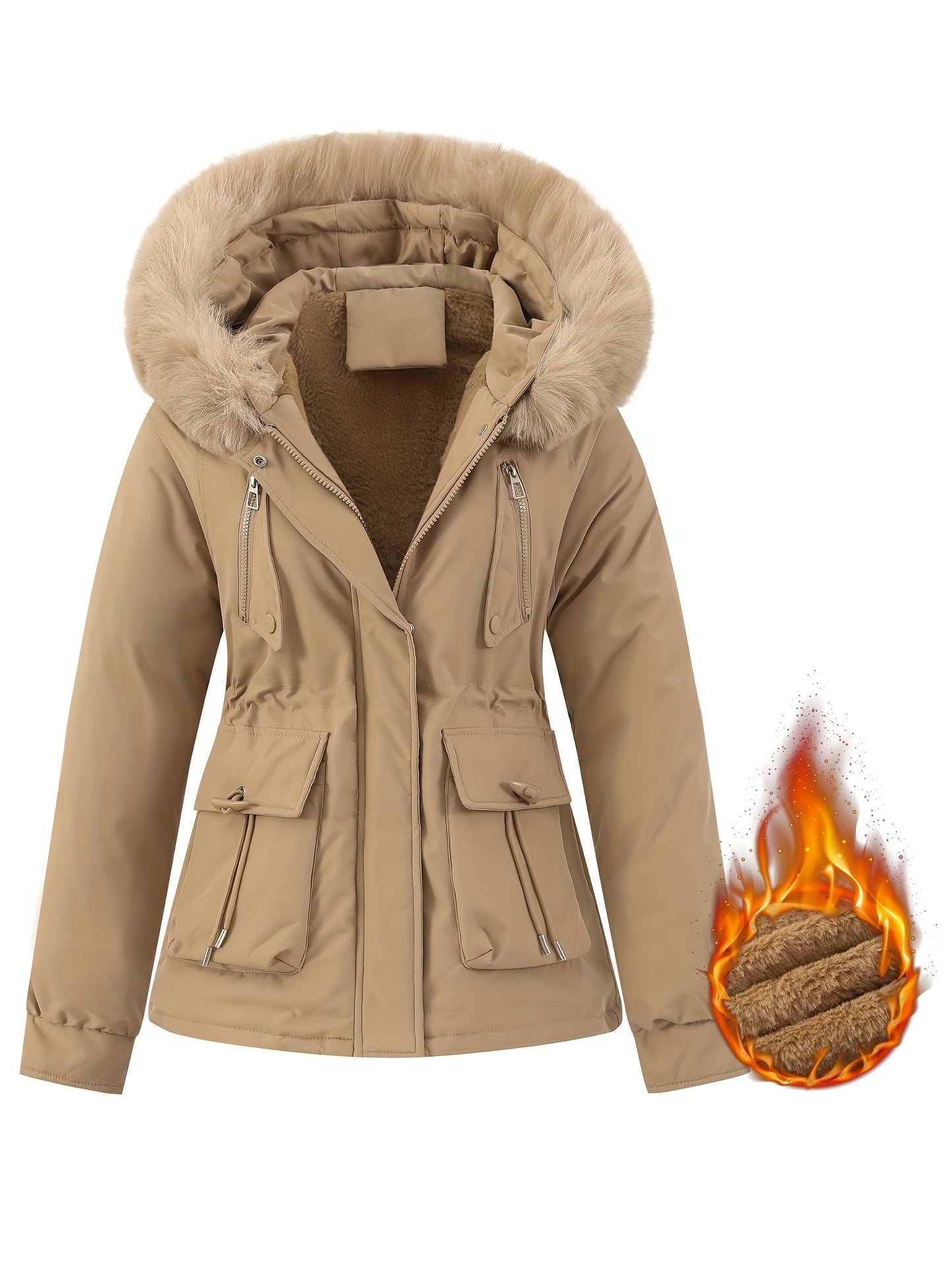 FrostWärme Parka – Stilvolle Damen Winterjacke