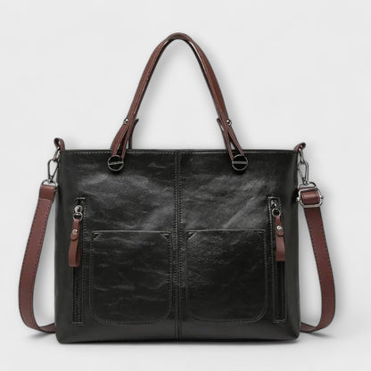 Kronenberg. - Elegante Ledertasche