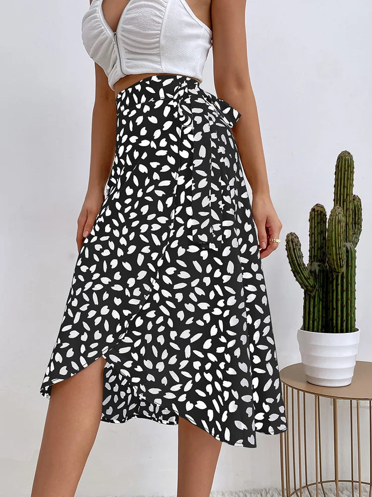 Lyra™ | Boho Wrap Rock™ | Verspielter Wickelrock