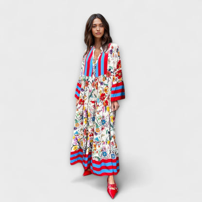 Oriana - Maxikleid mit floralen Druck