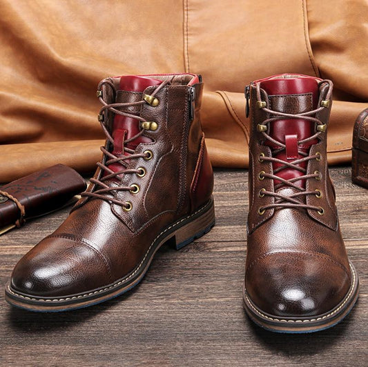 Ethan | Handgefertigte Oxford-Stiefel