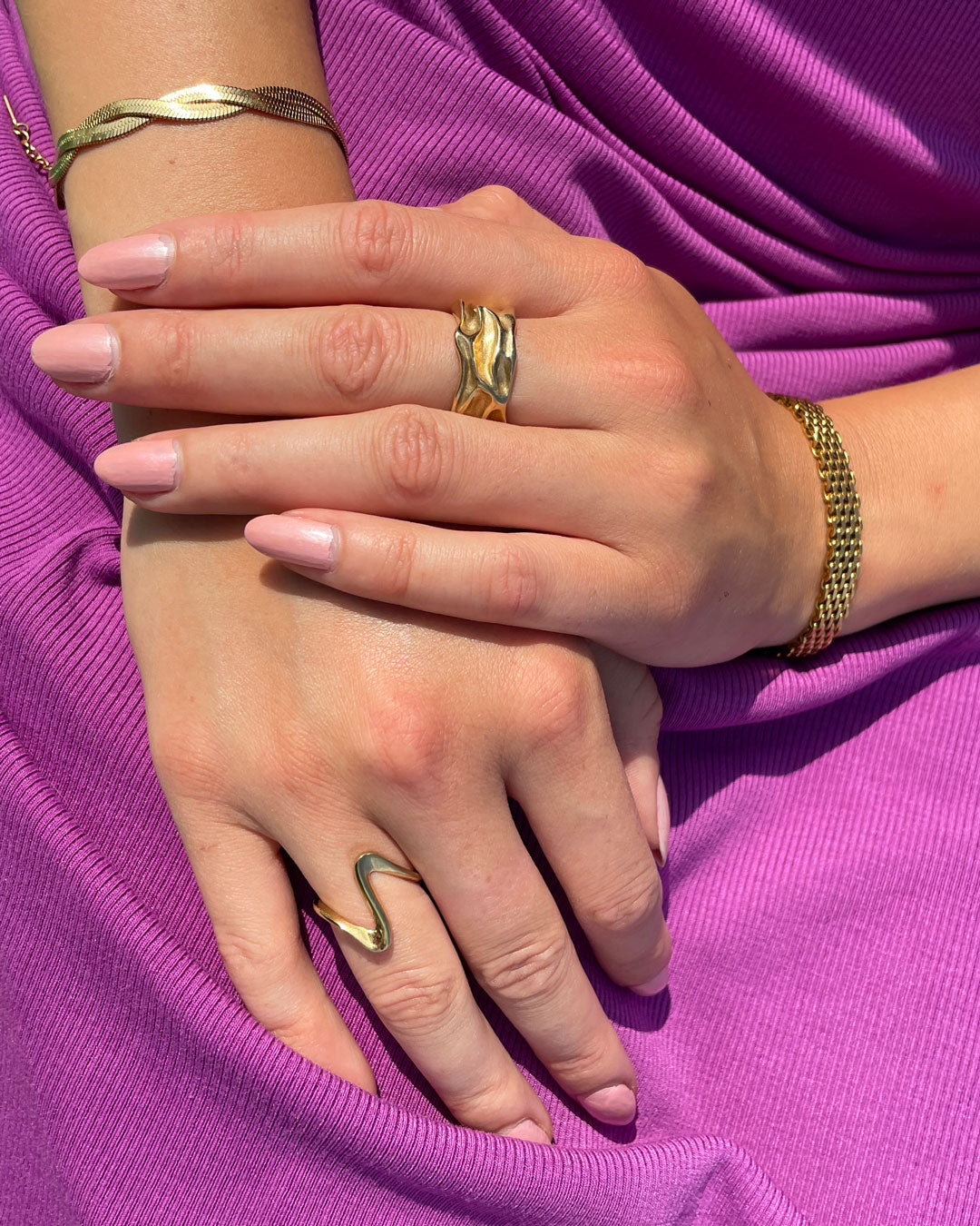 Rosa Big Ring