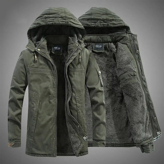 Byron | Bequeme Fleecejacke mit Kapuze