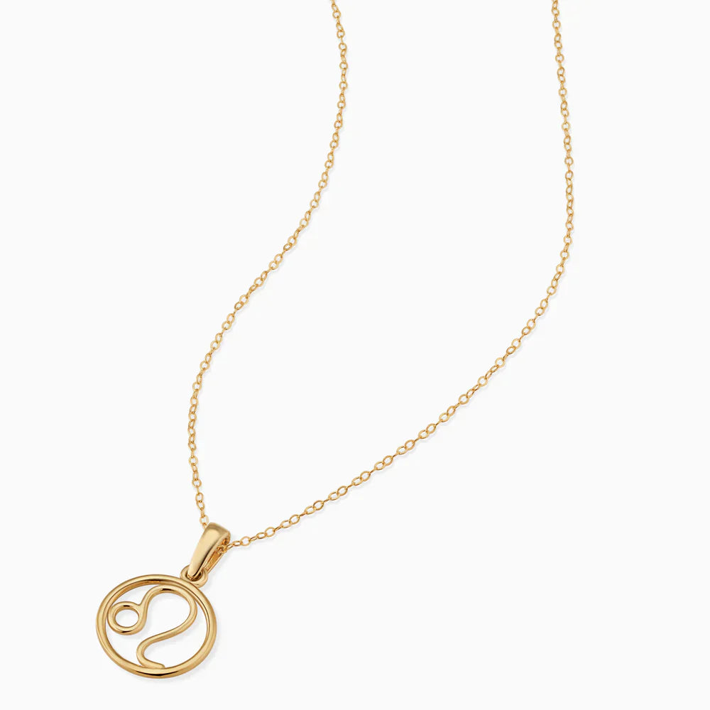 18K goldene Sternzeichen Kette