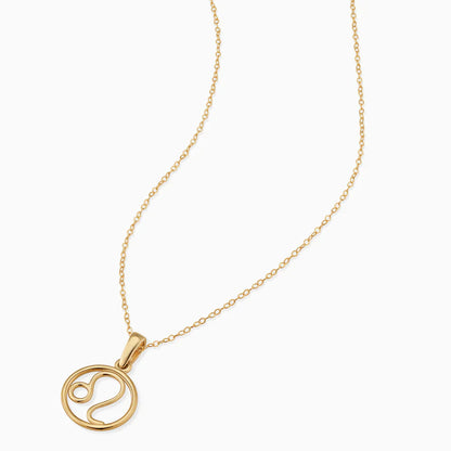 18K goldene Sternzeichen Kette