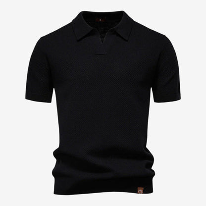 Ulrich – Strukturiertes Polo-Shirt