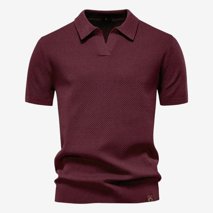 Ulrich – Strukturiertes Polo-Shirt