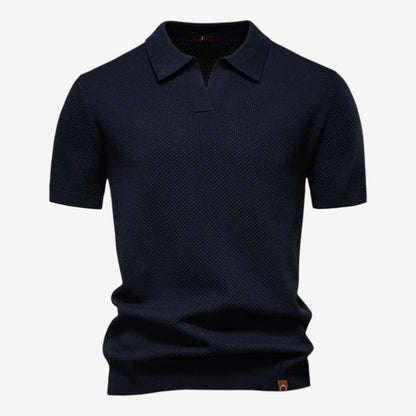Ulrich – Strukturiertes Polo-Shirt