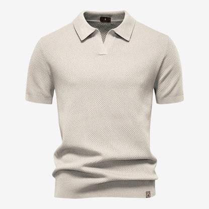 Ulrich – Strukturiertes Polo-Shirt