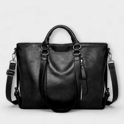 Kronenberg. - Große Ledertasche