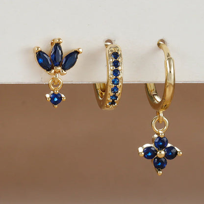 SUNPETAL OHRRINGSET
