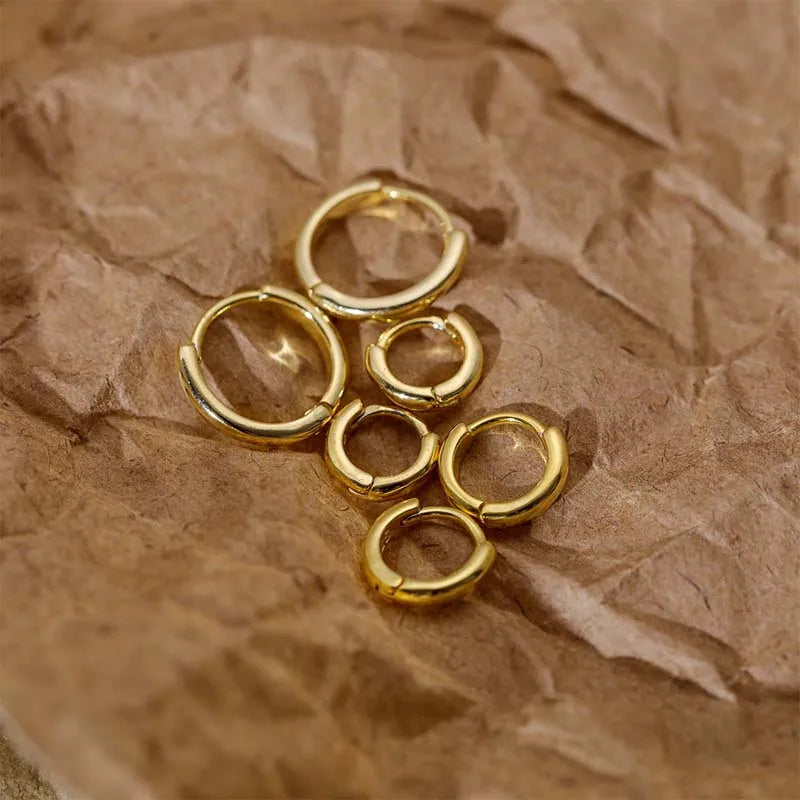 RHEA KLASSISCHE HOOPS – S925 SILBER