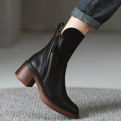 Grazia | Elegante Stiefeletten mit Blockabsatz