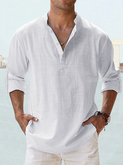 Lenoir™ | Atmungsaktive Leinenbluse