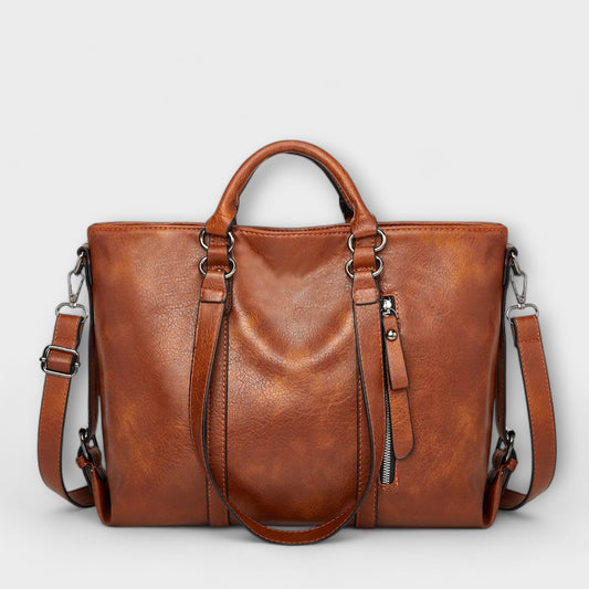 Kronenberg. - Große Ledertasche