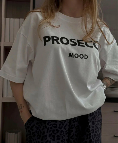 Prosecco Mood™ | Bequemes Oversized T-Shirt