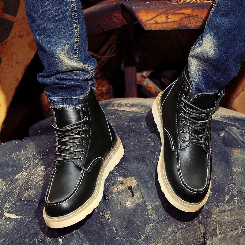 Muller™ – Retro Echtleder Stiefel