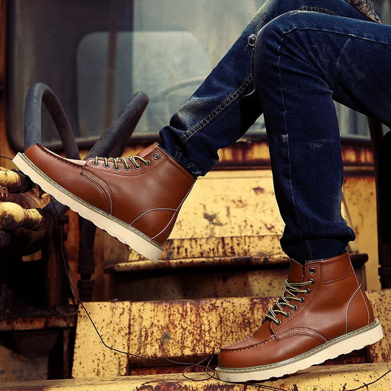 Muller™ – Retro Echtleder Stiefel