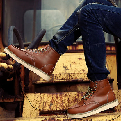 Muller™ – Retro Echtleder Stiefel