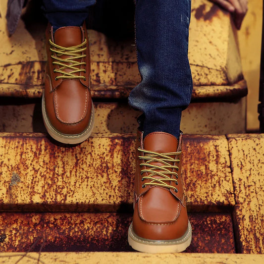 Muller™ – Retro Echtleder Stiefel