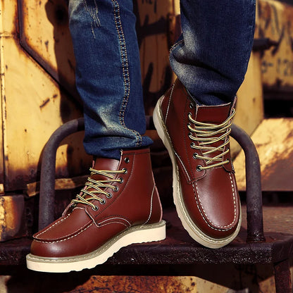 Muller™ – Retro Echtleder Stiefel
