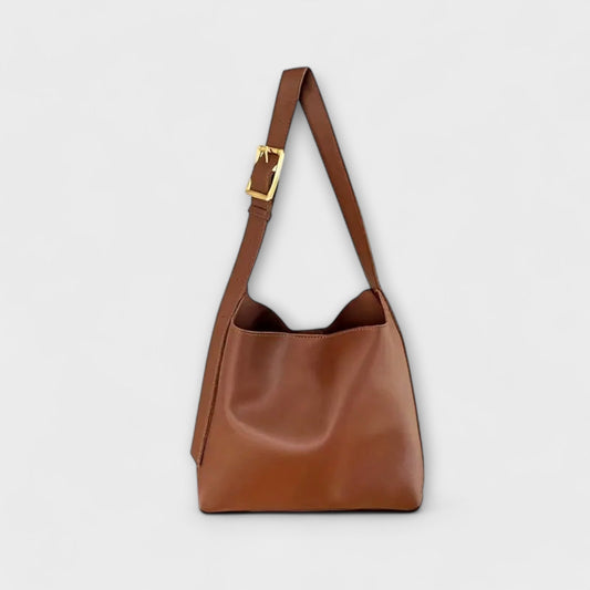 Kronenberg. – Elegante Lederschultertasche