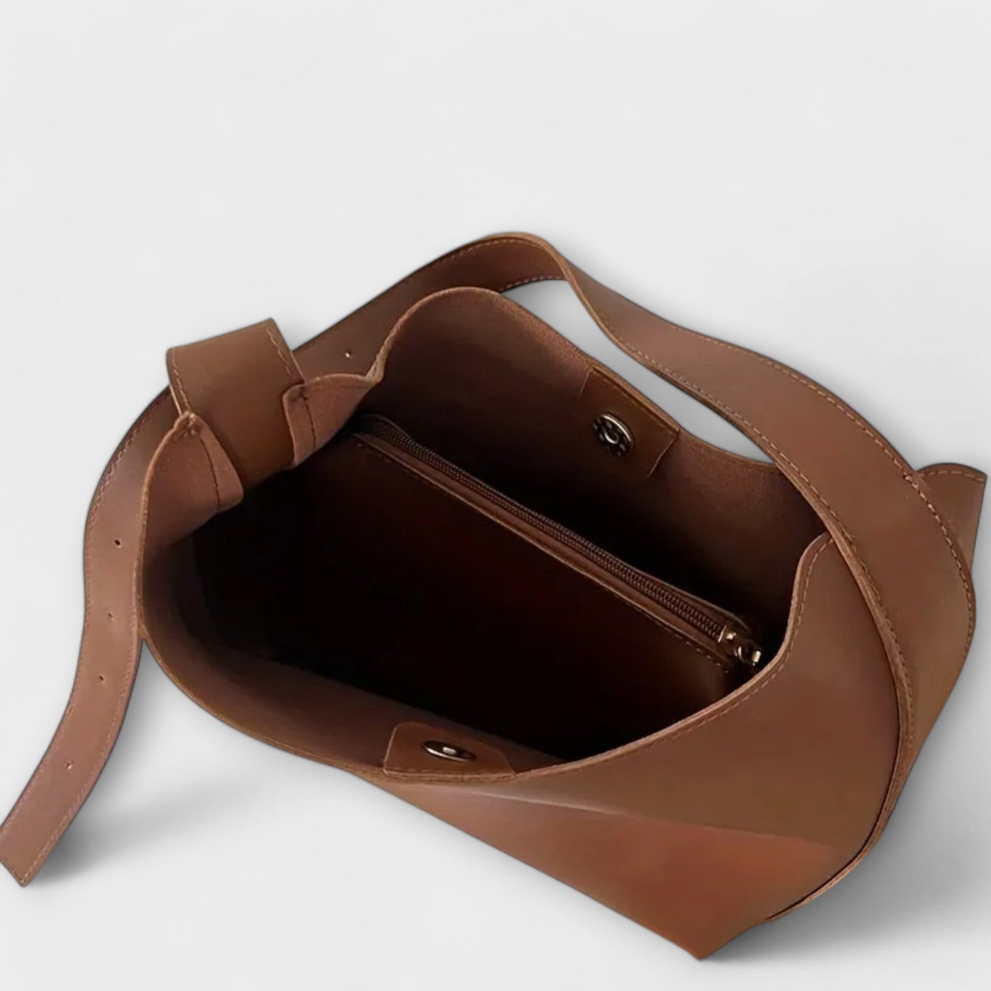 Kronenberg. – Elegante Lederschultertasche