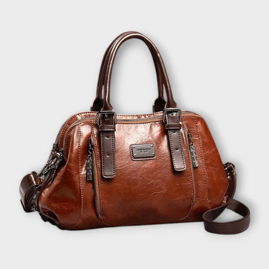Kronenberg. - Elegante Vintage-Schultertasche