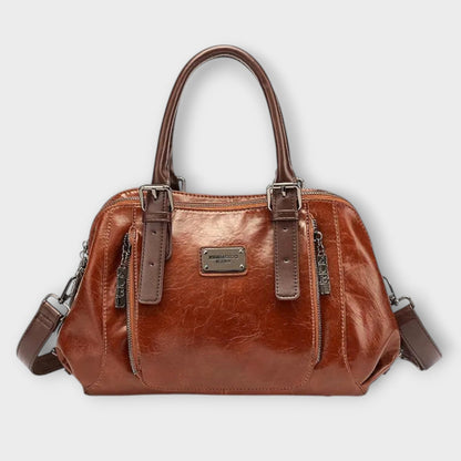 Kronenberg. - Elegante Vintage-Schultertasche