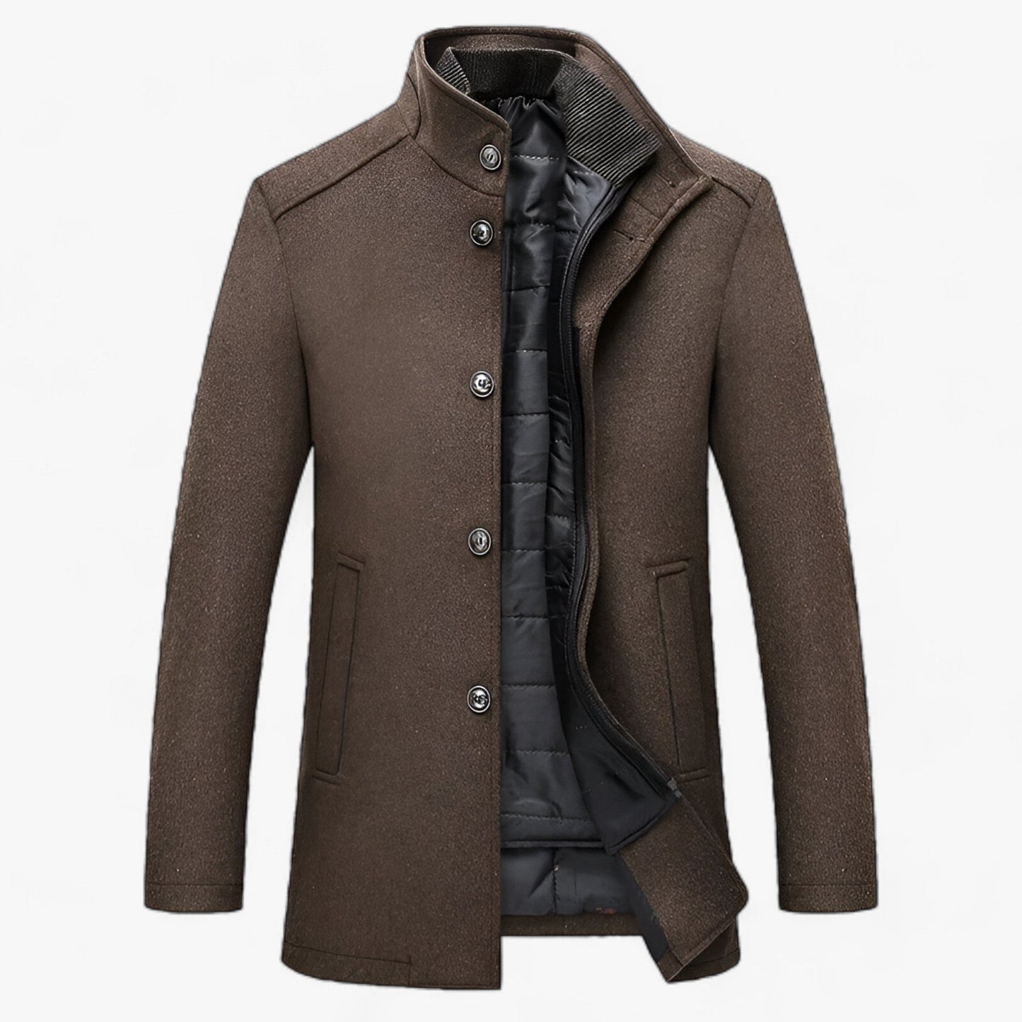 Alex | Lässiger Wolltrenchcoat