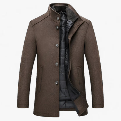 Alex | Lässiger Wolltrenchcoat