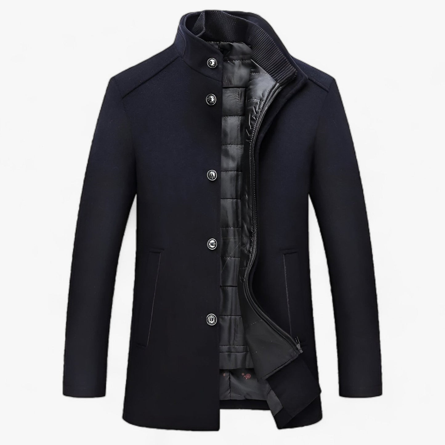 Alex | Lässiger Wolltrenchcoat