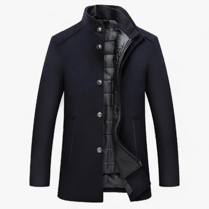 Alex | Lässiger Wolltrenchcoat