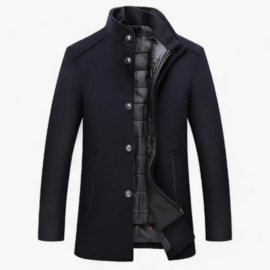 Alex | Lässiger Wolltrenchcoat