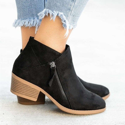 Amanda | Eleganter orthopädischer Wildleder-Stiefel