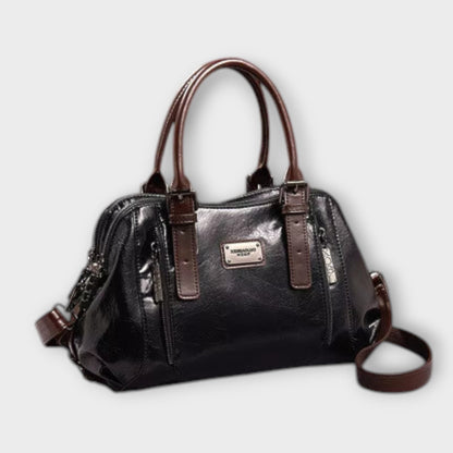 Kronenberg. - Elegante Vintage-Schultertasche