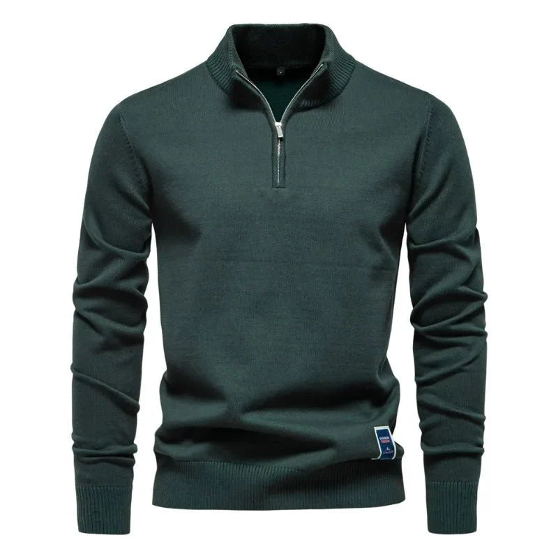 Daan I Pullover mit Reißverschluss