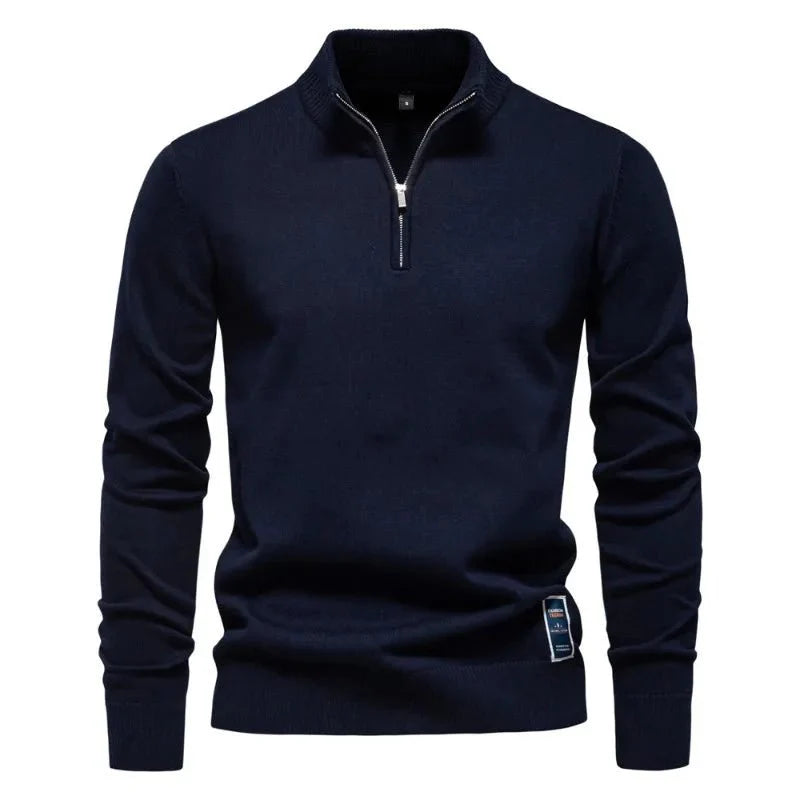 Daan I Pullover mit Reißverschluss