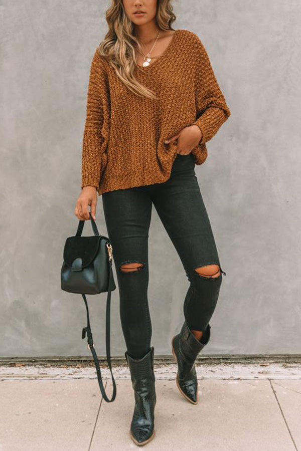 Yara™ | Eleganter Off-Shoulder Pullover