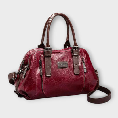 Kronenberg. - Elegante Vintage-Schultertasche