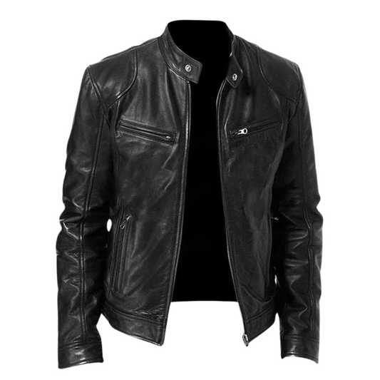 Thomas™ | Handgefertigte Lederjacke