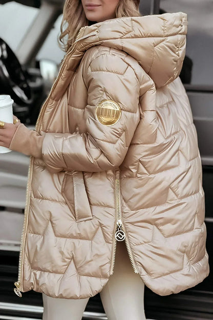 Nolwen™ | Eleganter Wintermantel Mit Kapuze