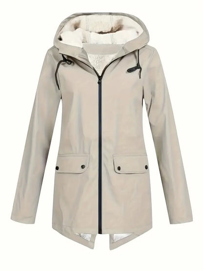 Aurora Luxe Parka – Damenjacke mit warmer Fellfütterung