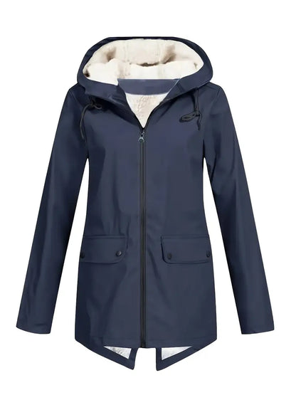 Aurora Luxe Parka – Damenjacke mit warmer Fellfütterung