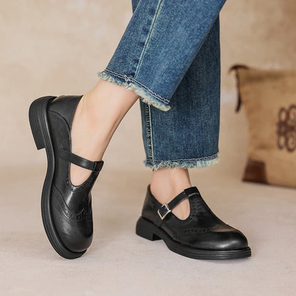 Elva | Elegante Mary Janes aus Leder