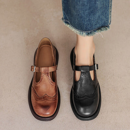 Elva | Elegante Mary Janes aus Leder