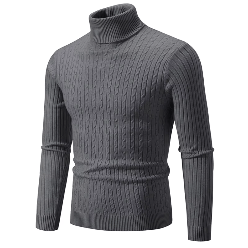 Milan | Eleganter Strickrollkragenpullover
