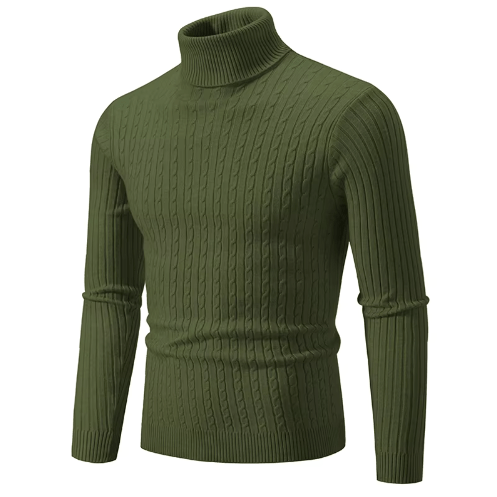Milan | Eleganter Strickrollkragenpullover