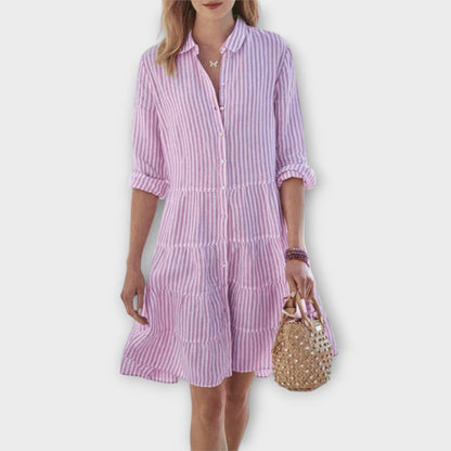 Lolita - Luftiges Gestreiftes Kleid